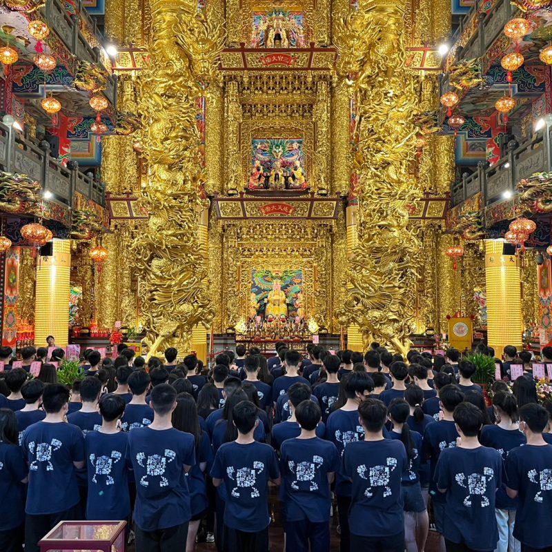 考前祈福大會祈求考試順利 (3)