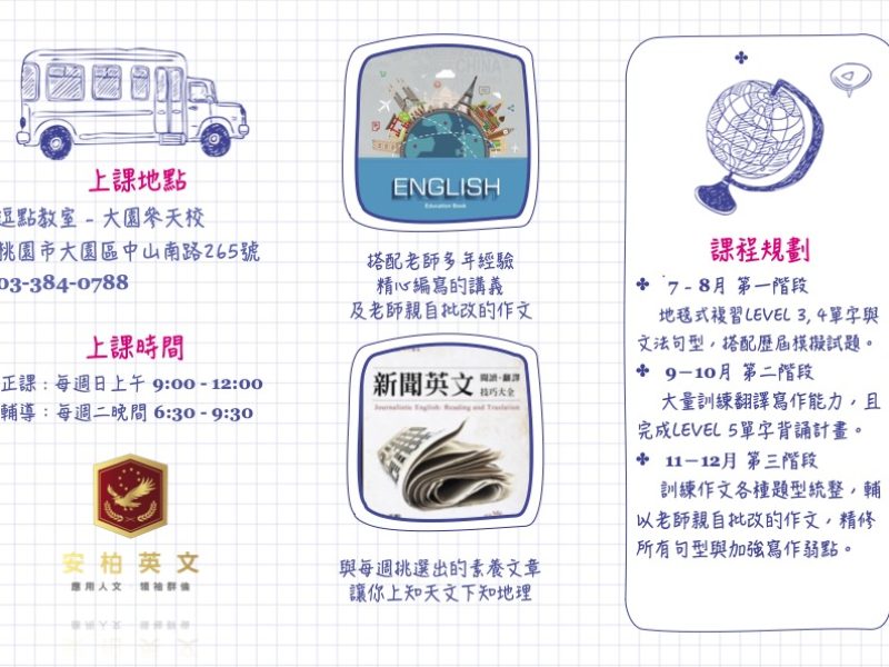 高三專業英文課程